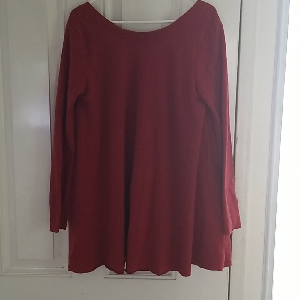 Maroon free people tunic